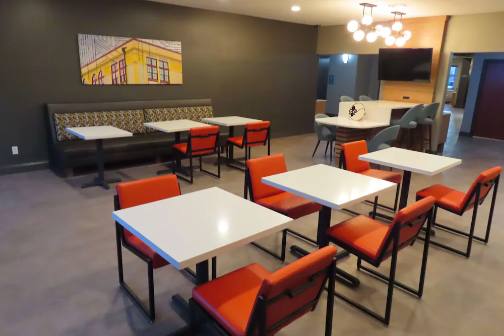 Breakfast area