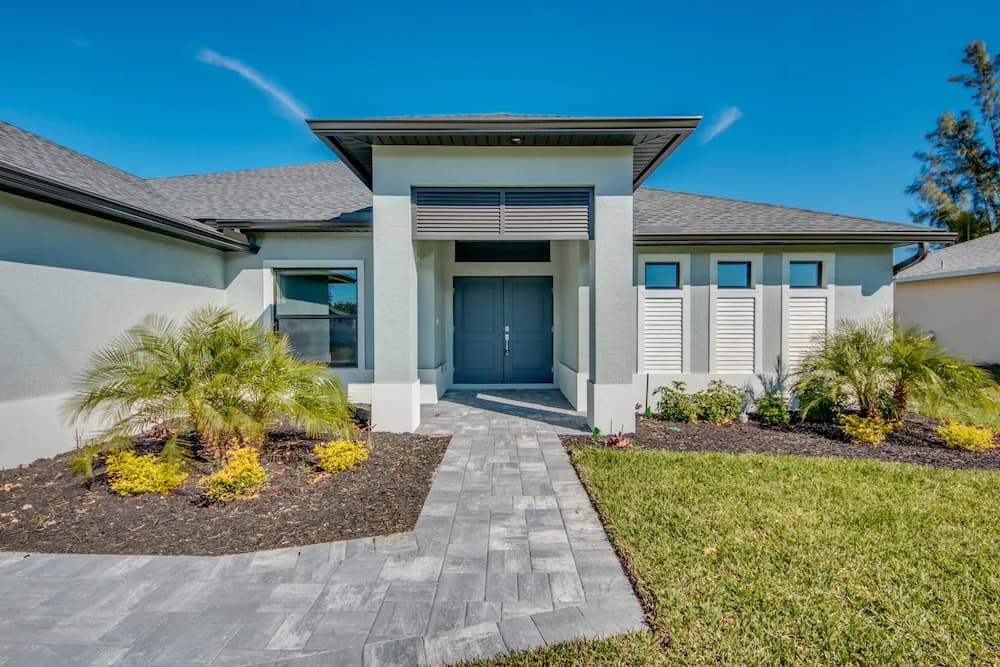 Front of property