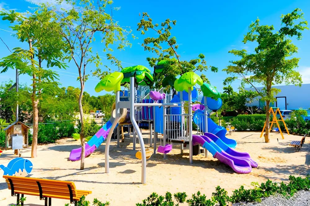 Children's play area - outdoor