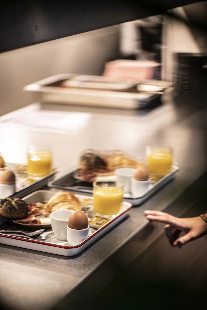 Breakfast buffet
