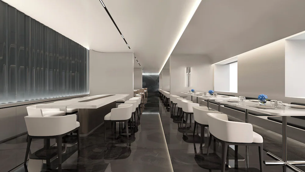 Breakfast area