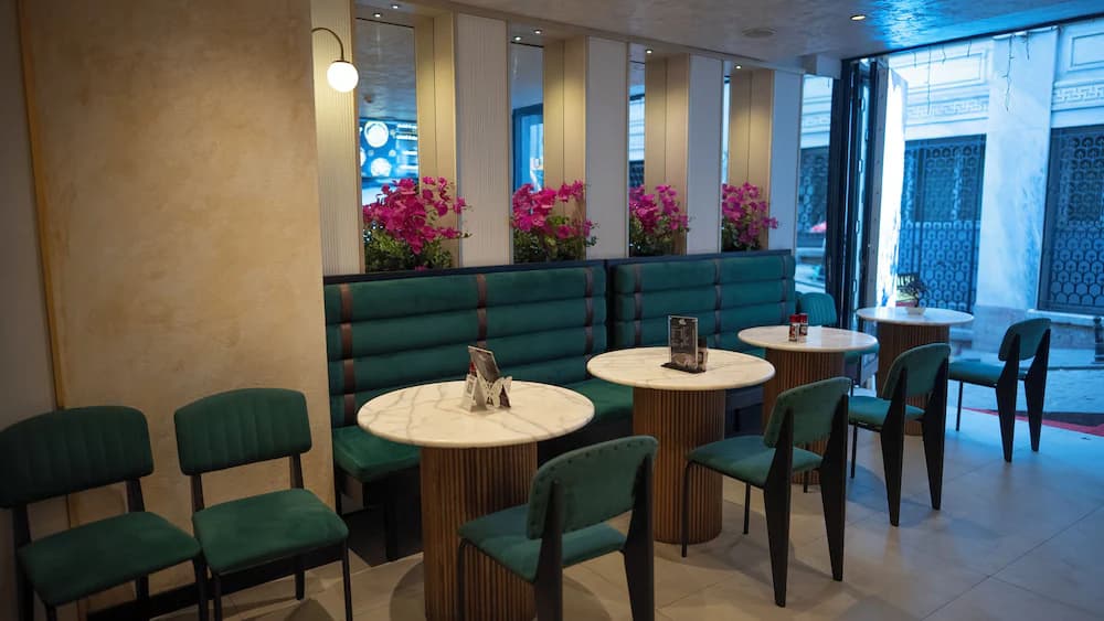 Lobby sitting area