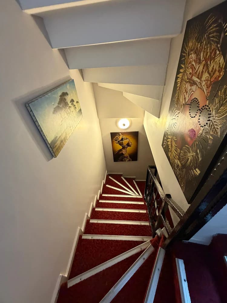 Handrails in hallways