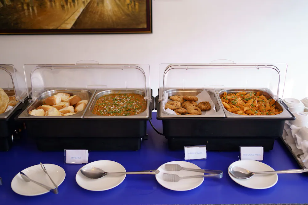 Breakfast buffet