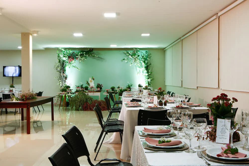 Indoor wedding
