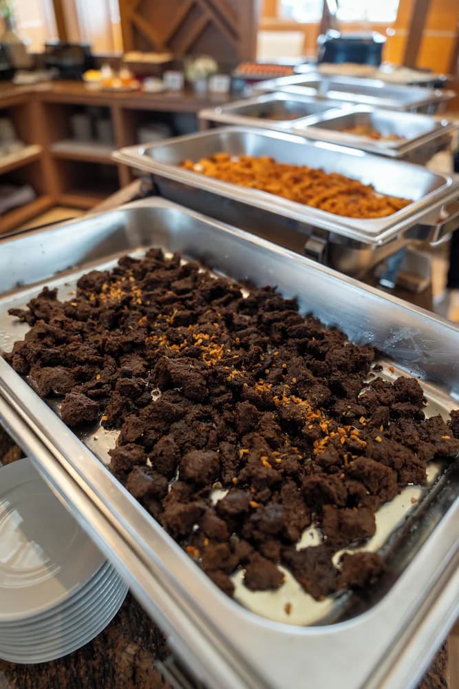 Breakfast buffet