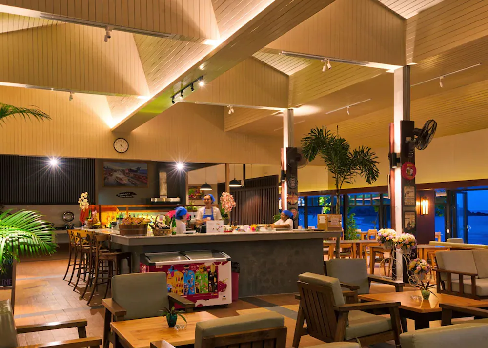 Breakfast area