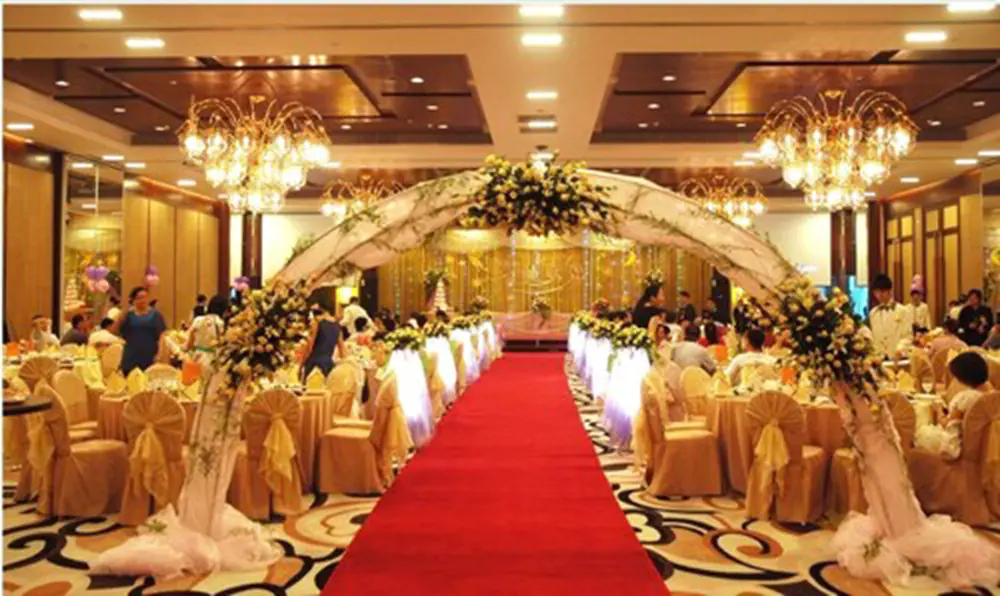 Indoor wedding