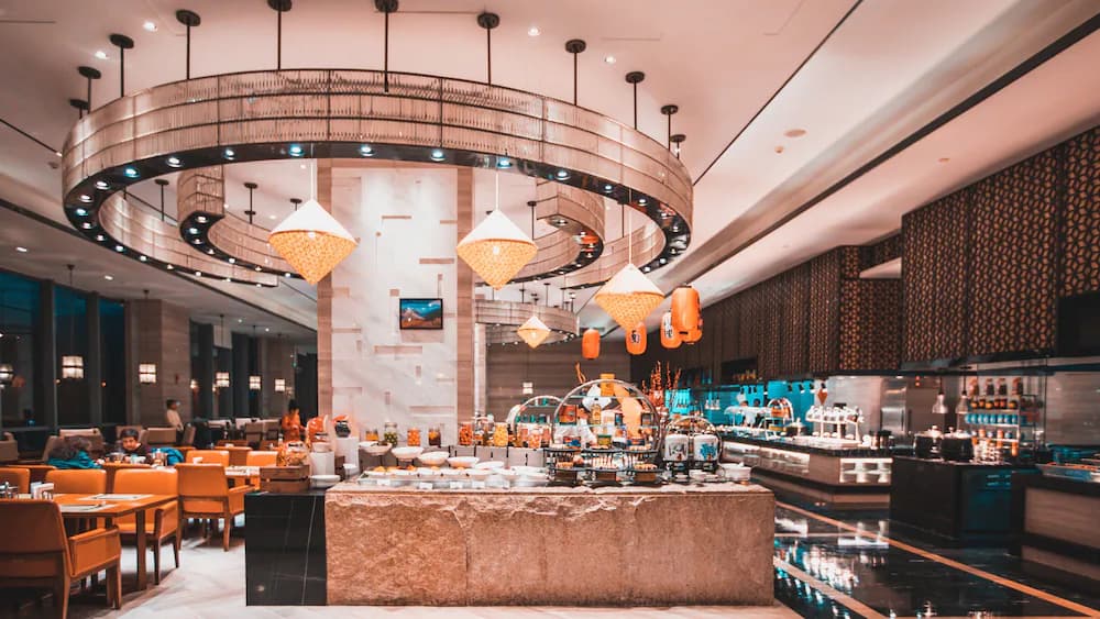 Breakfast area