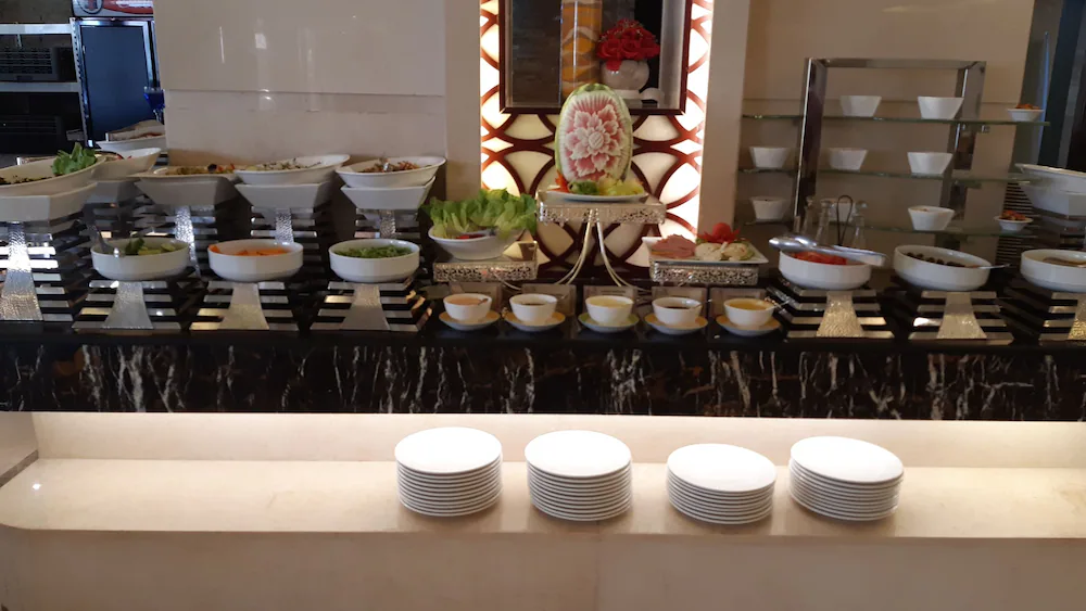 Breakfast buffet