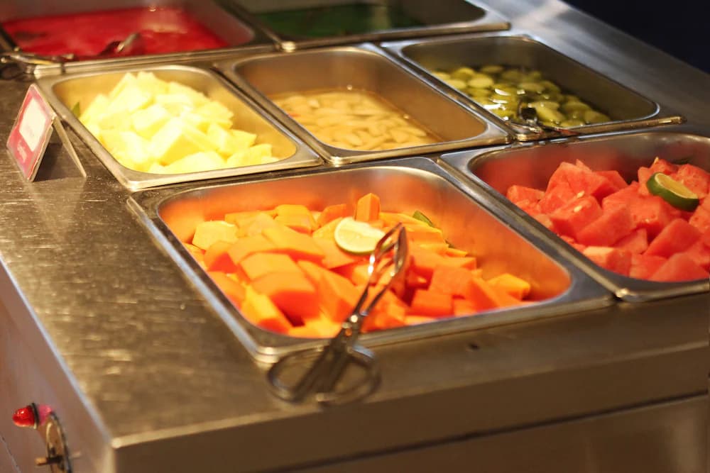 Breakfast buffet