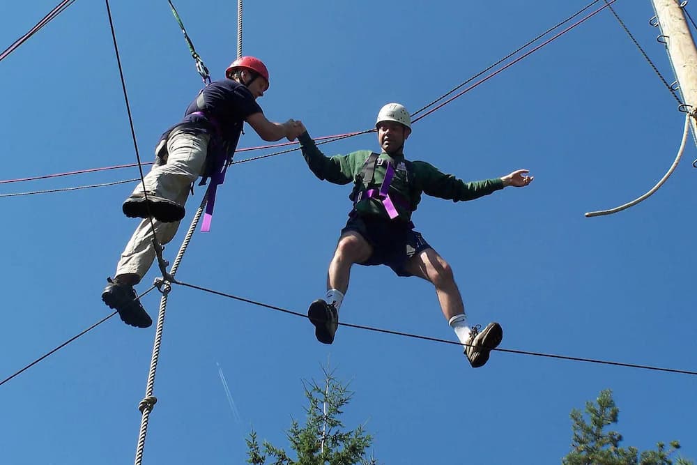 Ropes course (team building)