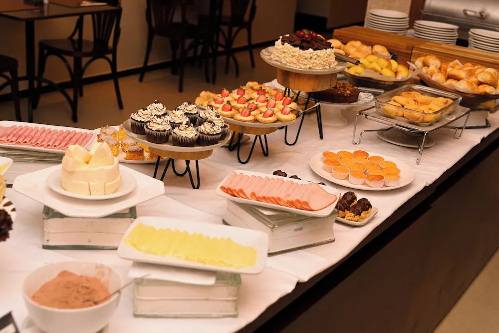 Breakfast buffet
