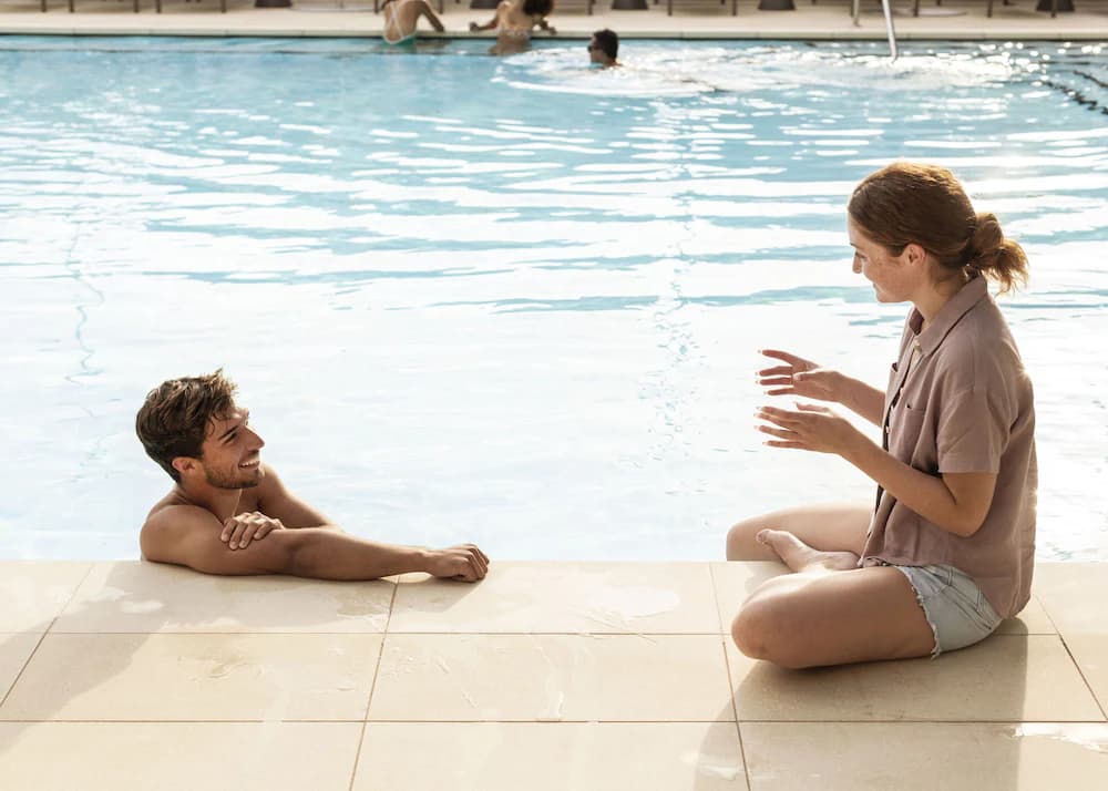 Rooftop pool