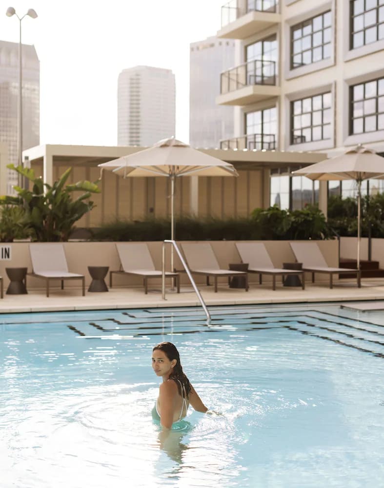 Rooftop pool