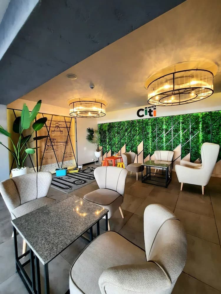 Lobby sitting area