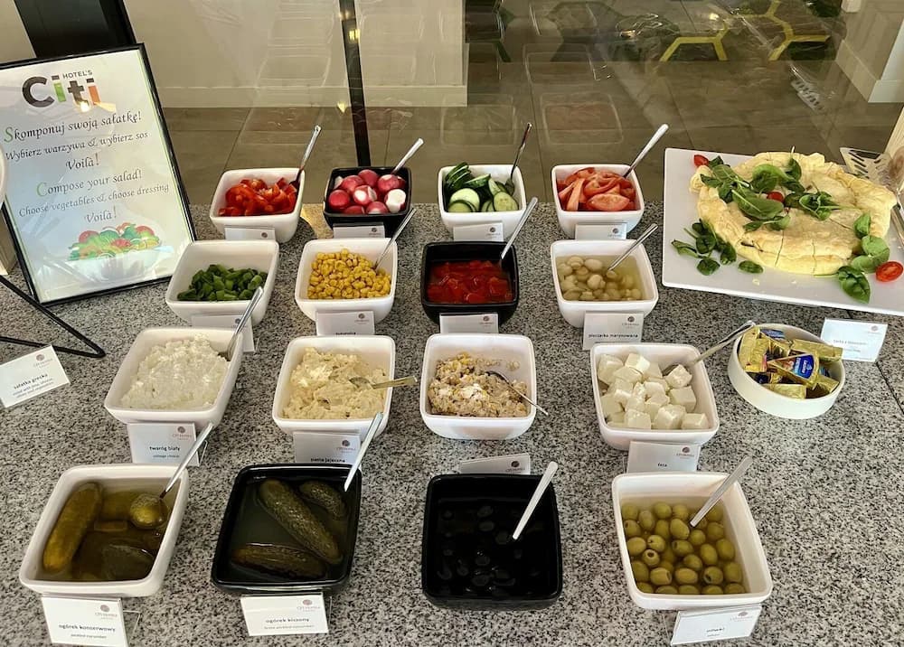 Breakfast buffet