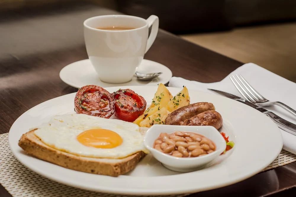 Breakfast area