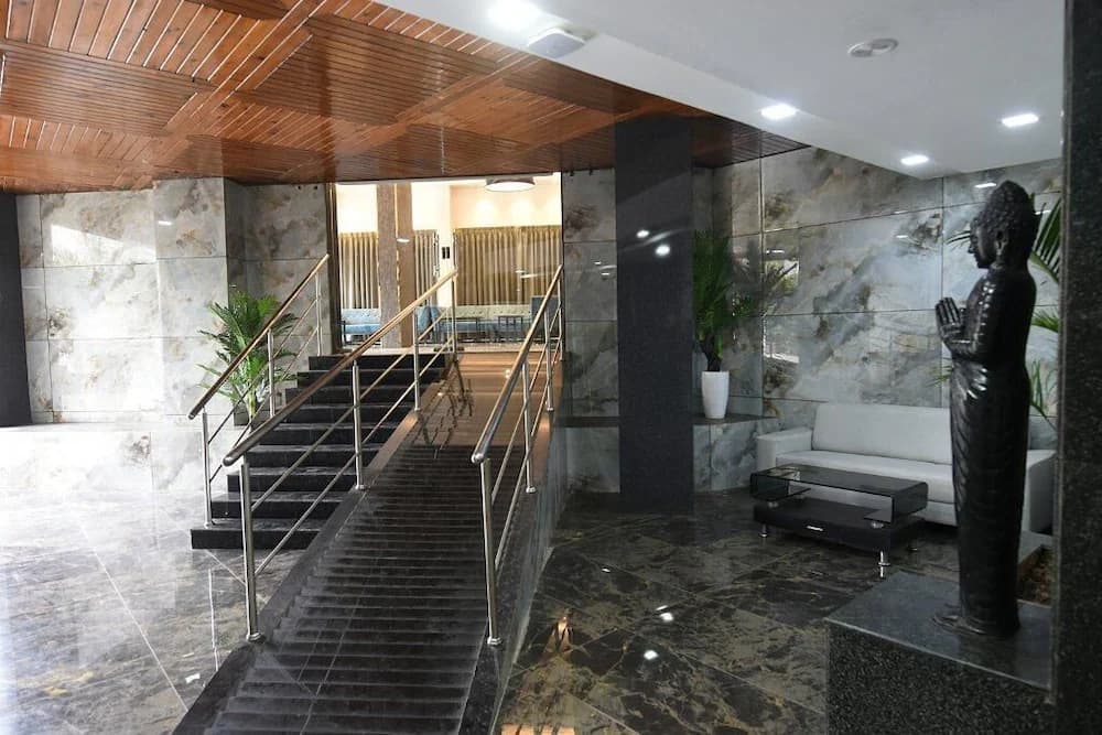 Interior entrance