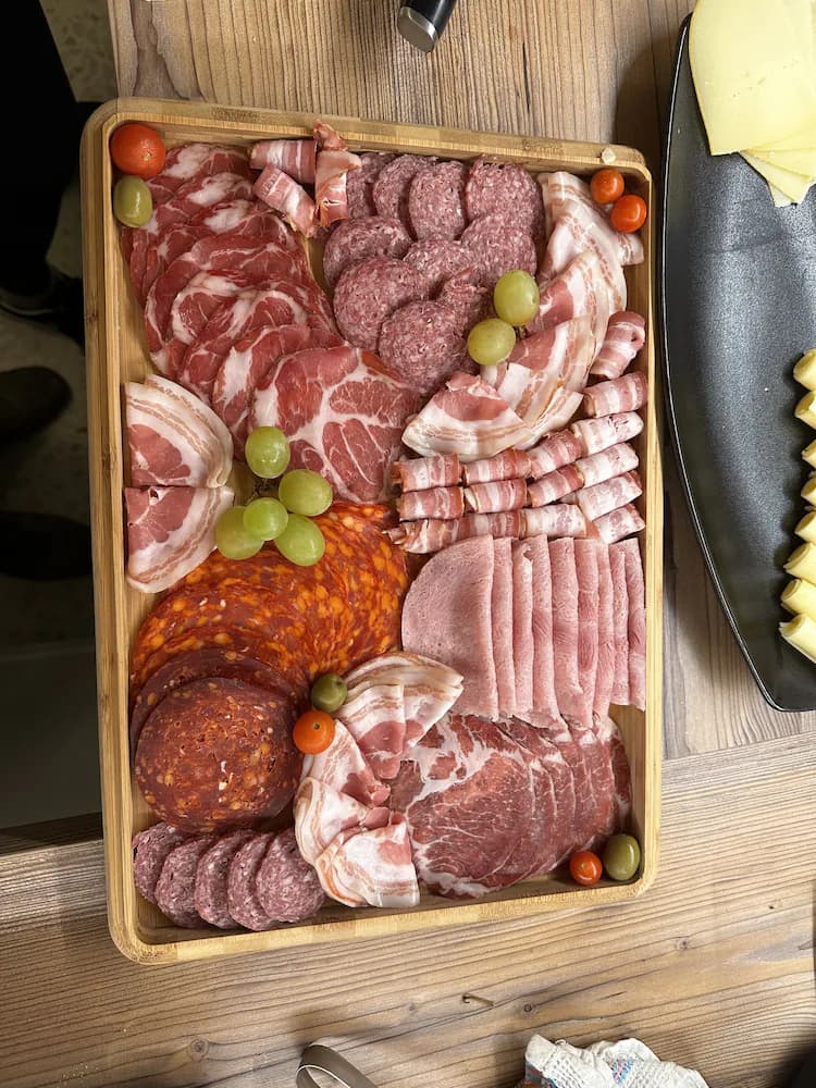 Breakfast buffet