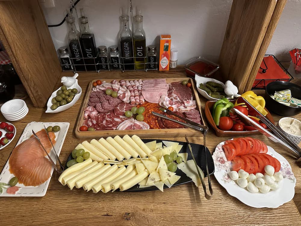 Breakfast buffet
