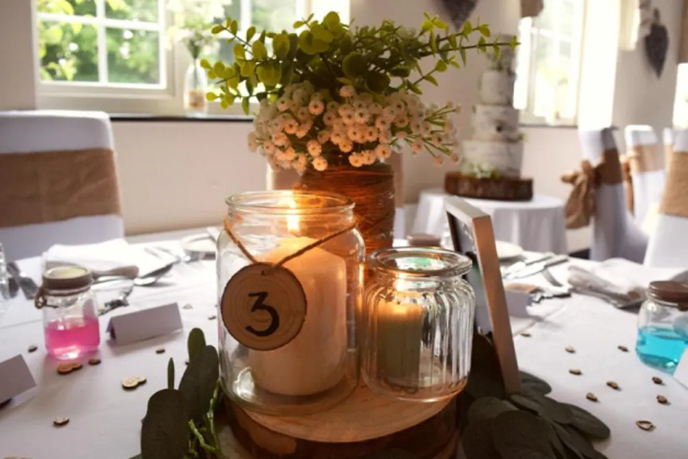 Indoor wedding