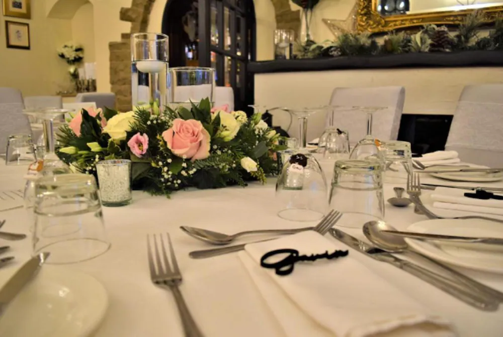 Indoor wedding
