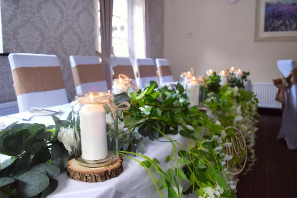 Indoor wedding