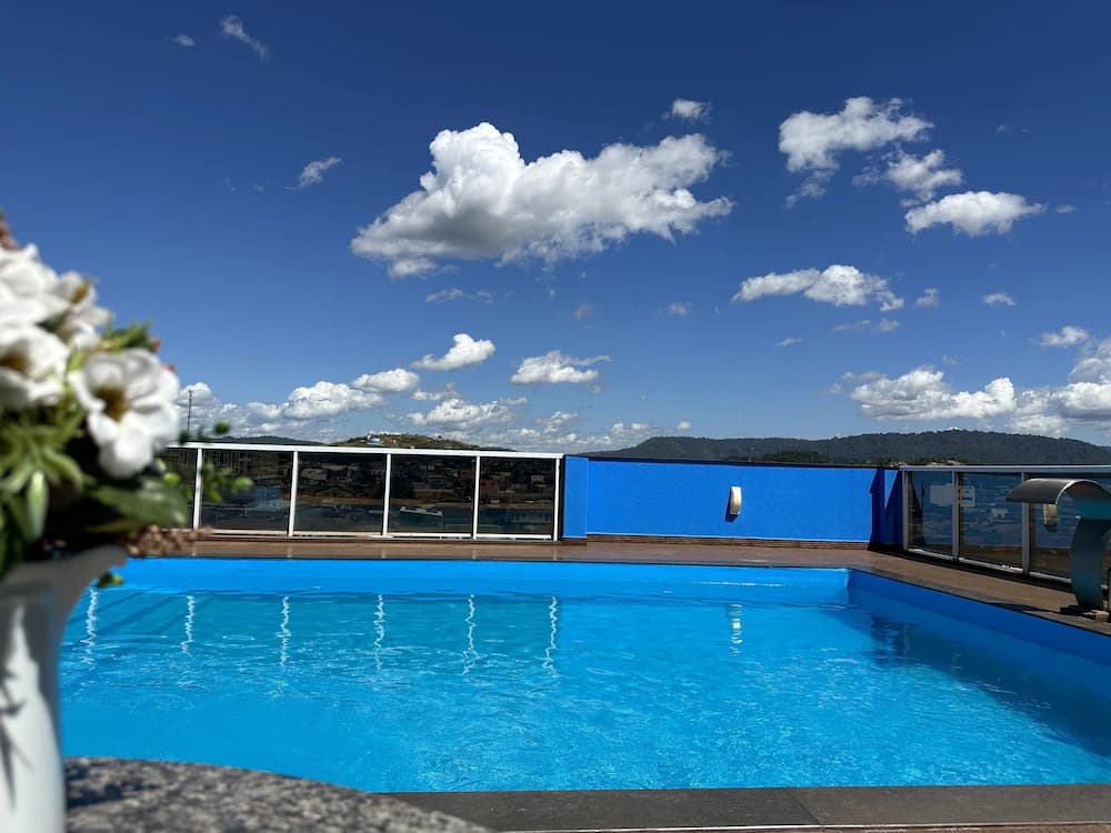 Rooftop pool