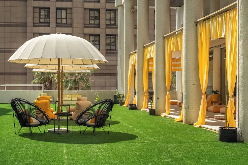 Rooftop terrace