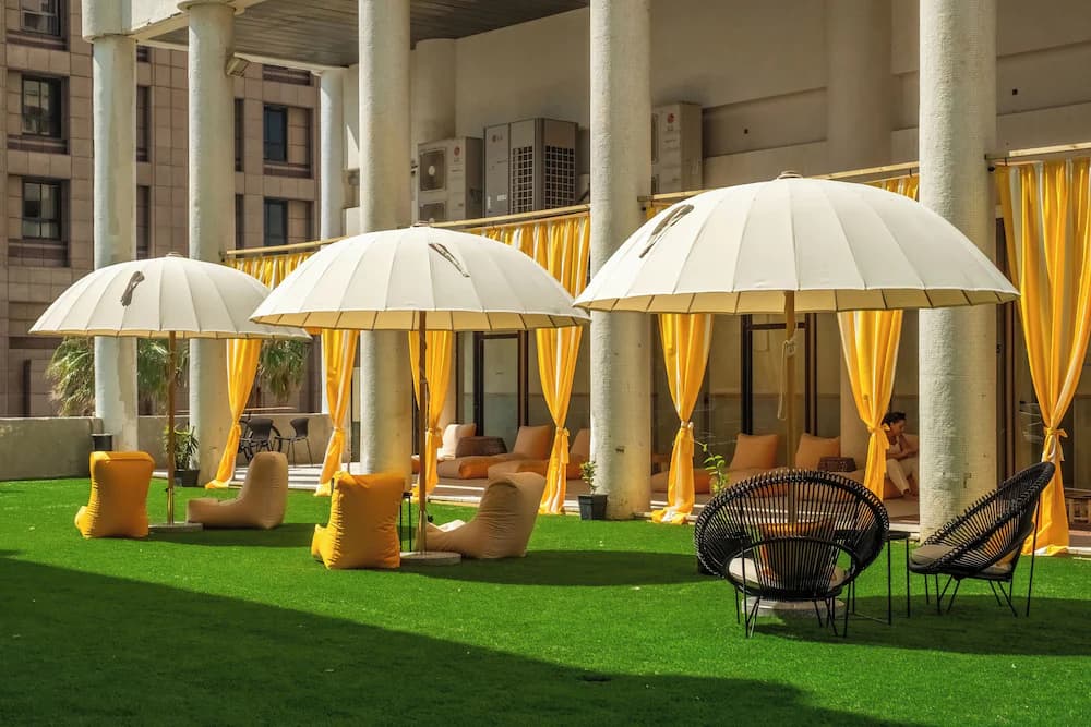 Rooftop terrace