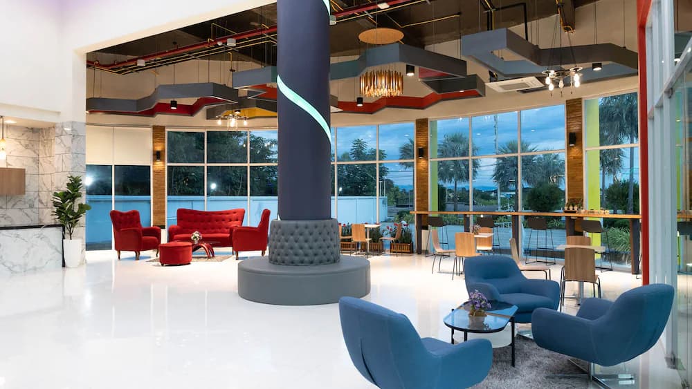 Lobby sitting area