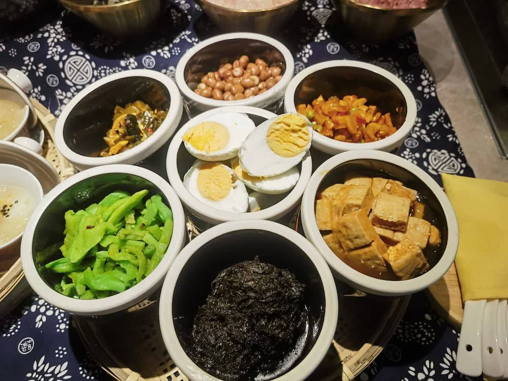 Breakfast buffet