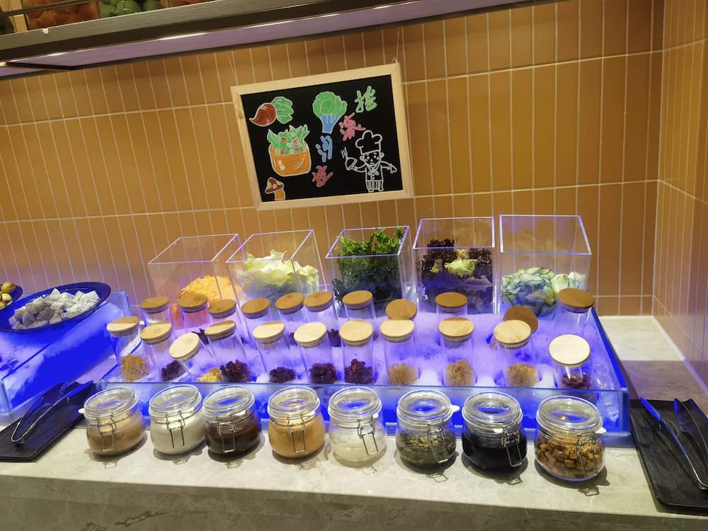 Breakfast buffet