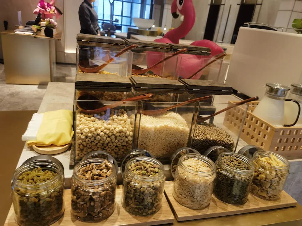 Breakfast buffet