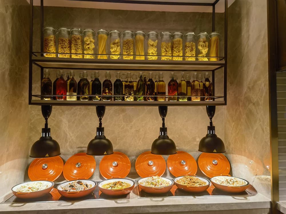 Breakfast buffet