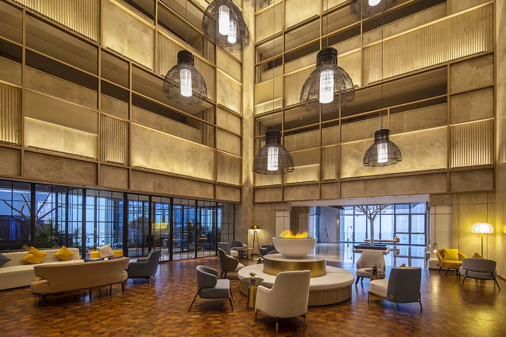 Lobby sitting area