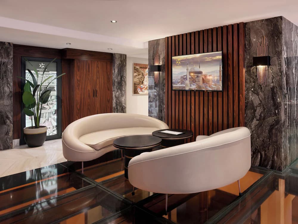 Lobby sitting area