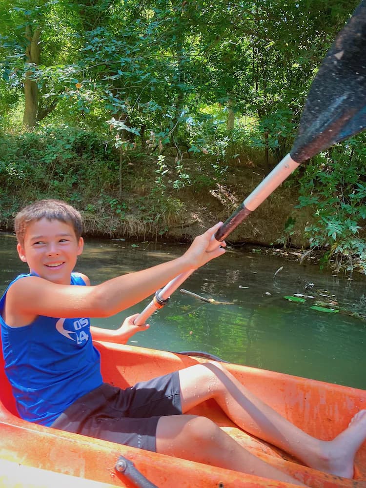 Kayaking