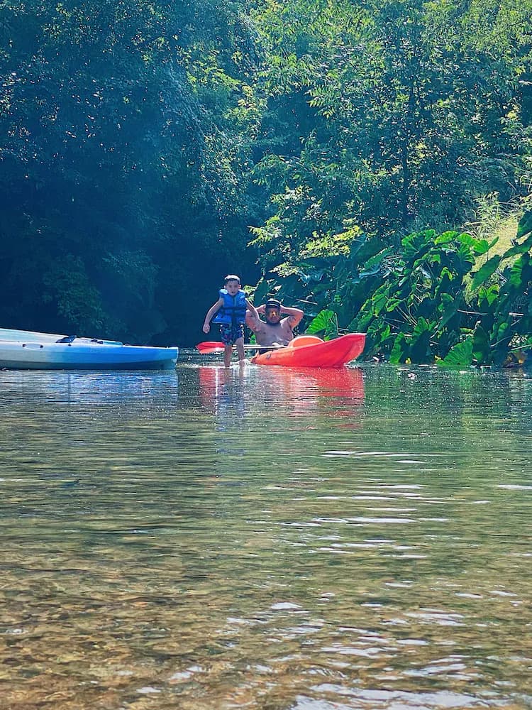 Kayaking