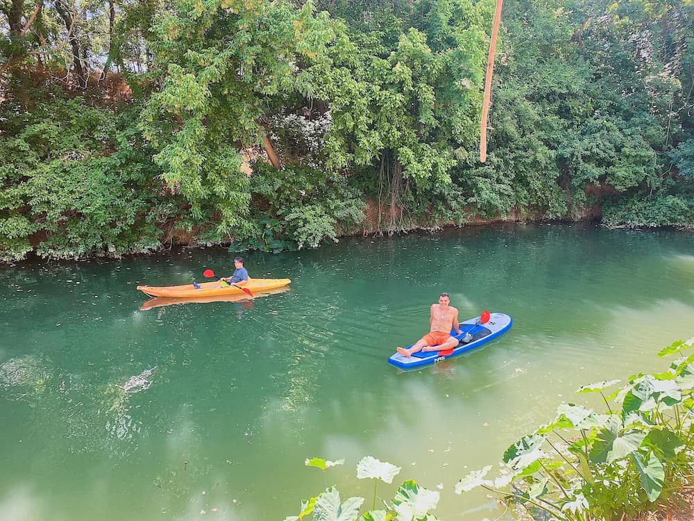 Kayaking
