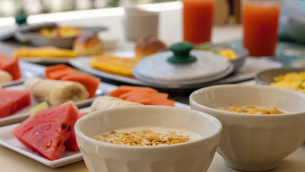 Breakfast buffet