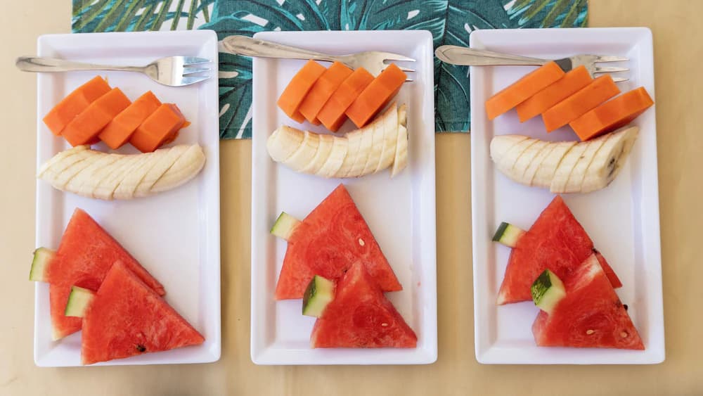 Breakfast buffet