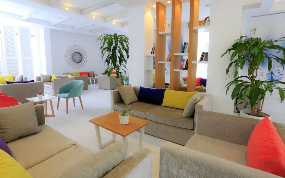 Lobby sitting area