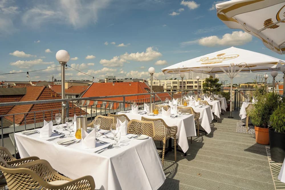 Rooftop terrace