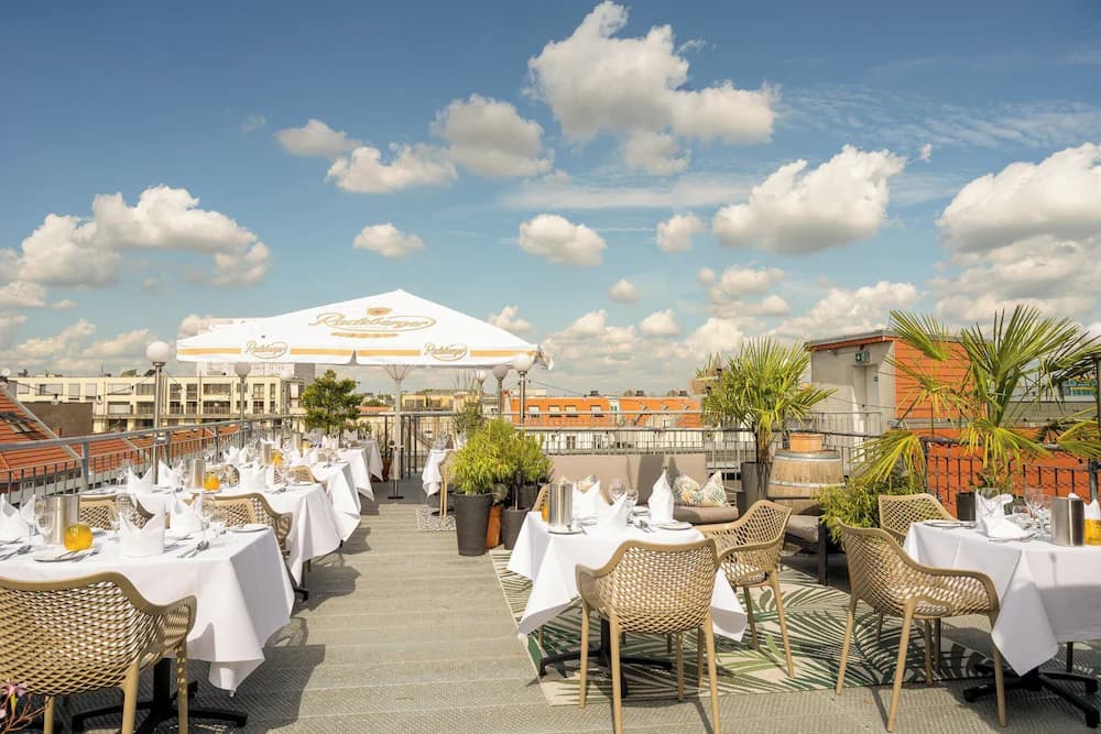 Rooftop terrace