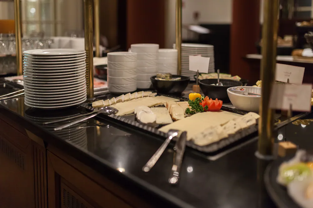 Breakfast buffet