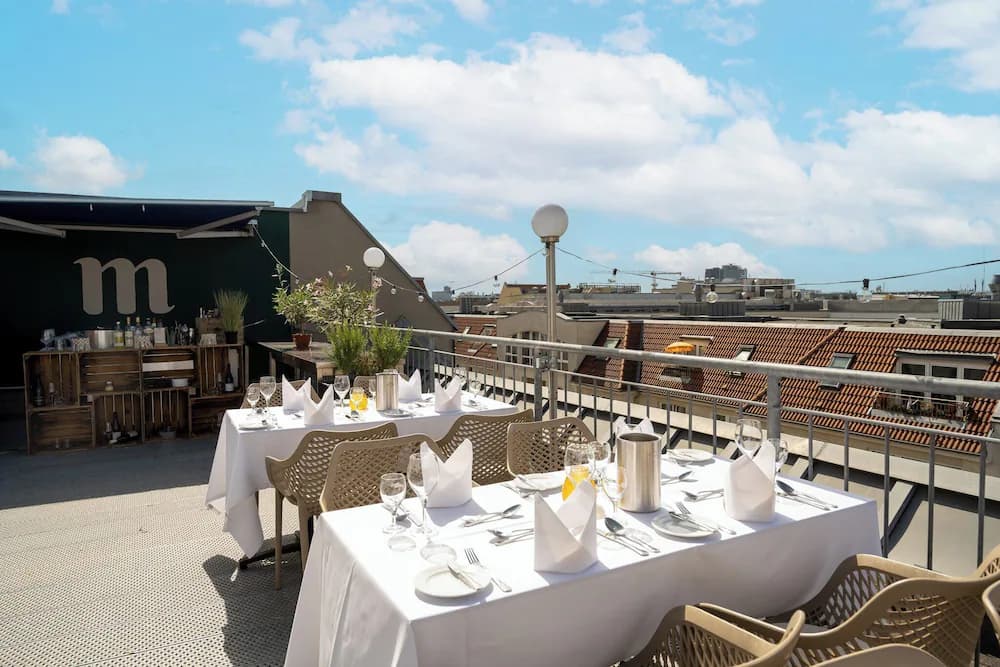 Rooftop terrace