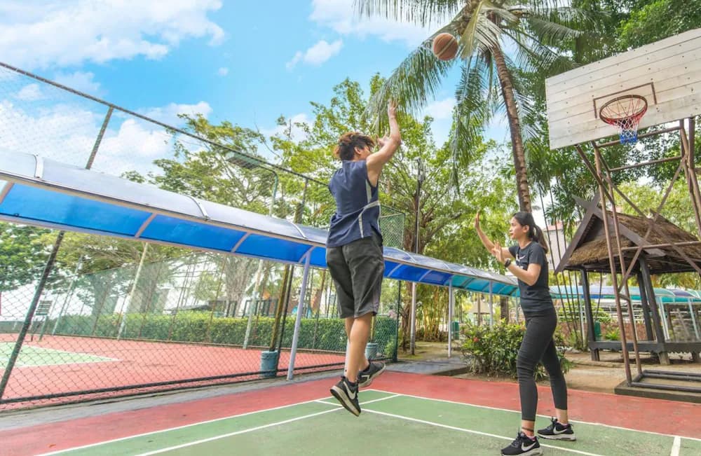 Basketball court