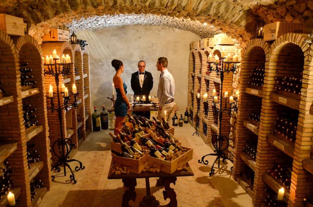 Tasting room